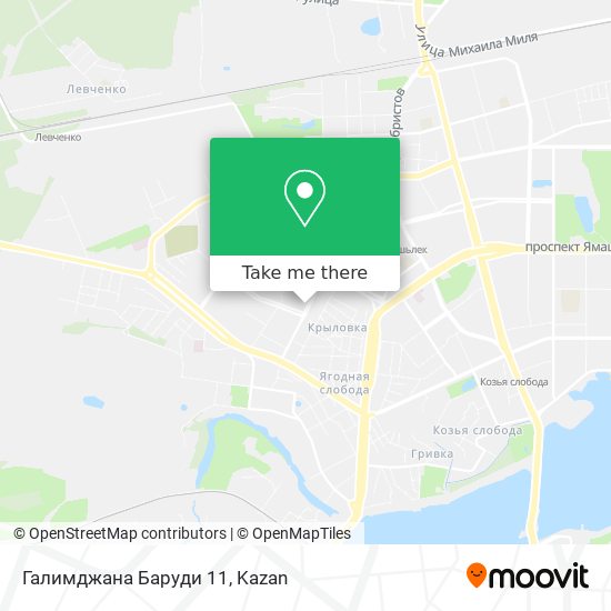 Галимджана Баруди 11 map