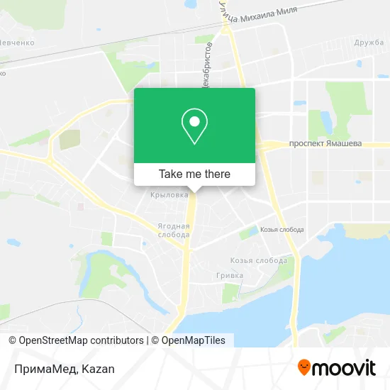 ПримаМед map