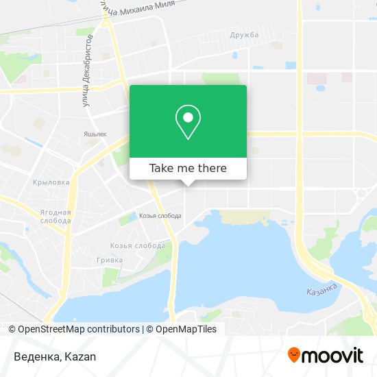 Веденка map