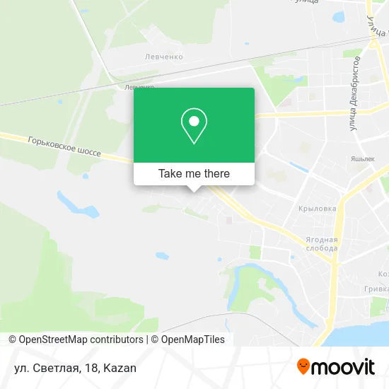 ул. Светлая, 18 map