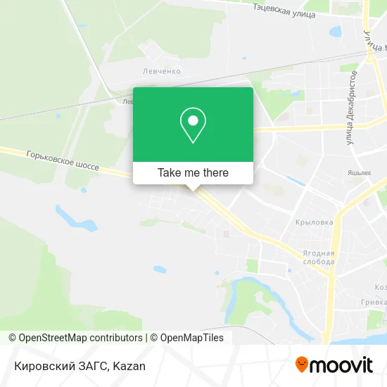 Кировский ЗАГС map