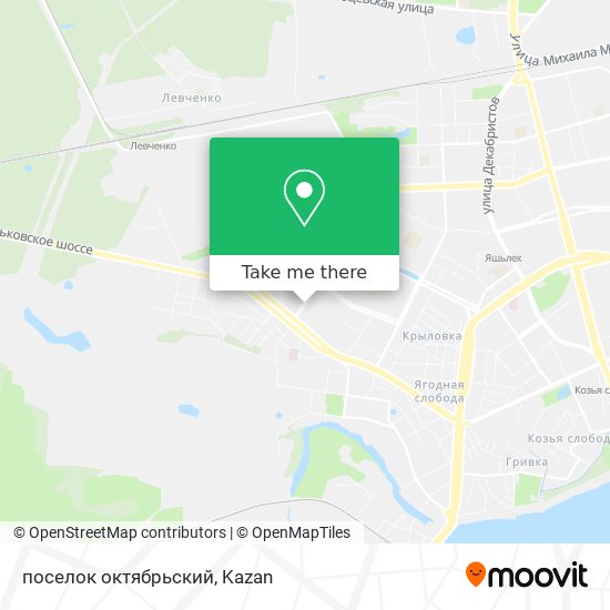 поселок октябрьский map