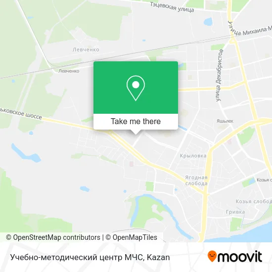 Учебно-методический центр МЧС map