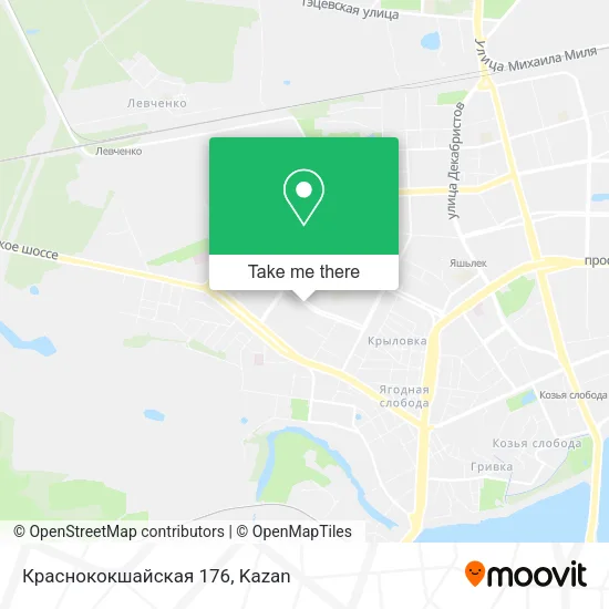 Краснококшайская 176 map
