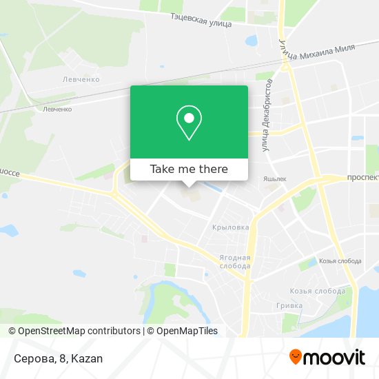 Серова, 8 map