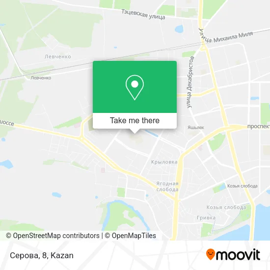 Серова, 8 map