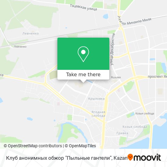 Клуб анонимных обжор "Пыльные гантели" map