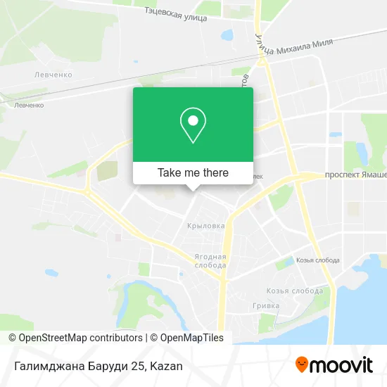Галимджана Баруди 25 map