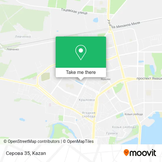 Серова 35 map