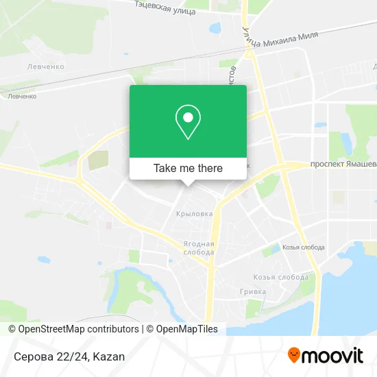 Серова 22/24 map