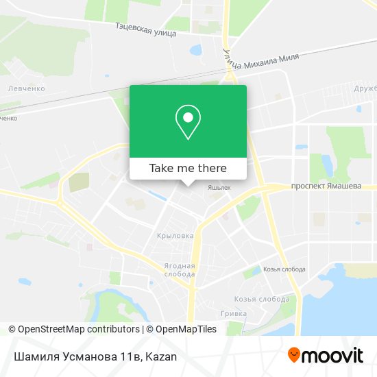 Шамиля Усманова 11в map