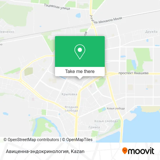 Авиценна-эндокринология map