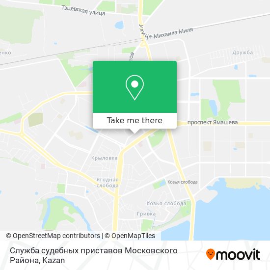 Служба судебных приставов Московского Района map