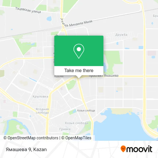 Ямашева 9 map