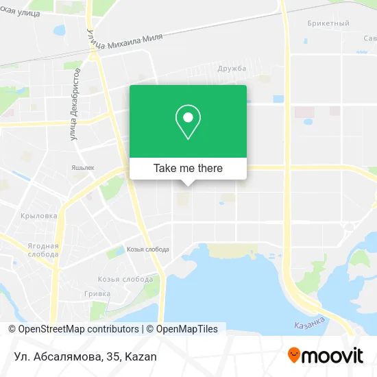Ул. Абсалямова, 35 map