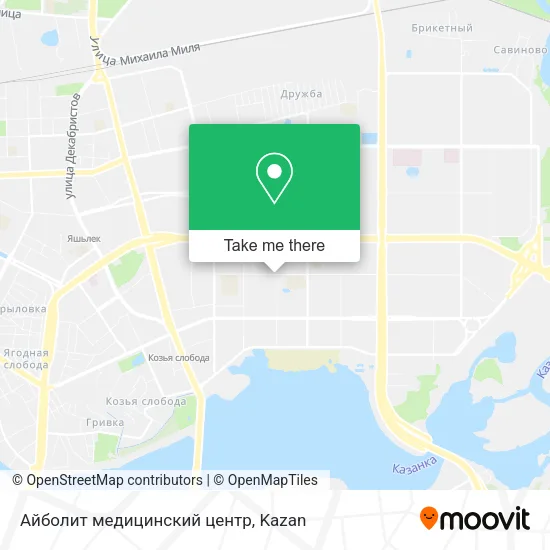 Айболит медицинский центр map