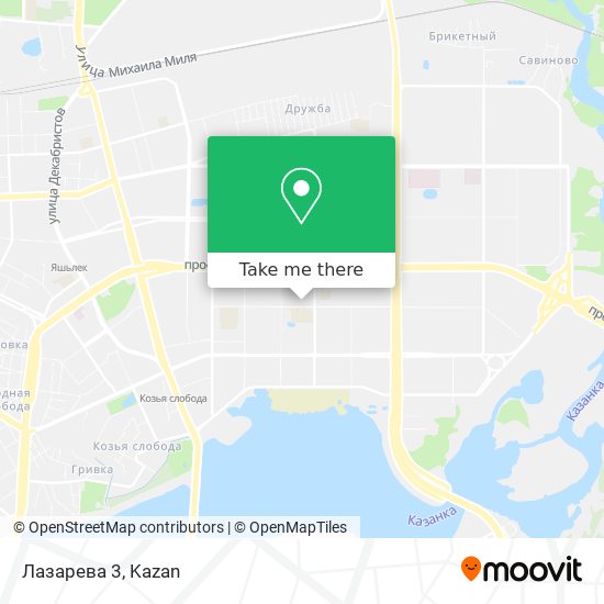 Лазарева 3 map