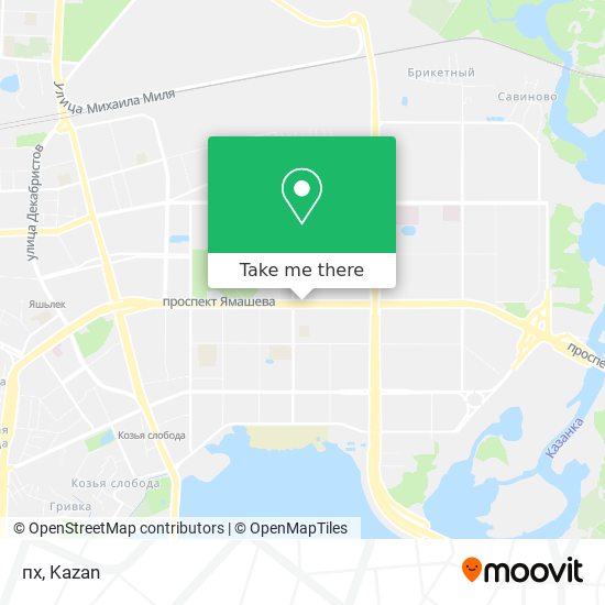 пх map