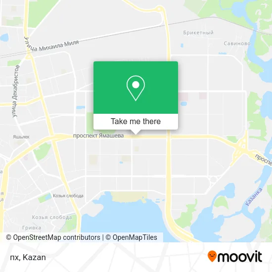 пх map