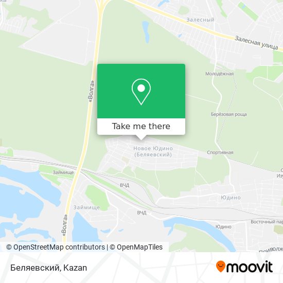 Беляевский map
