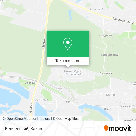 Беляевский map