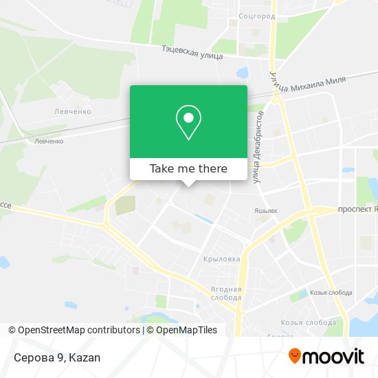 Серова 9 map