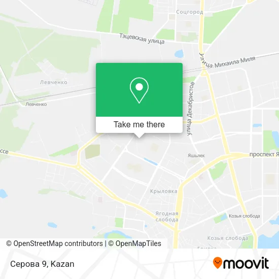 Серова 9 map