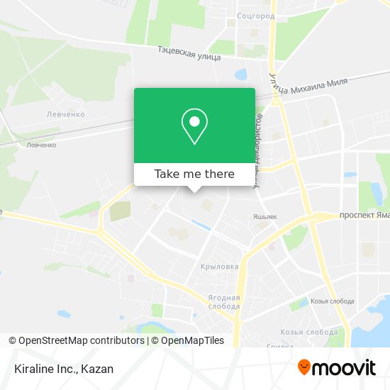 Kiraline Inc. map