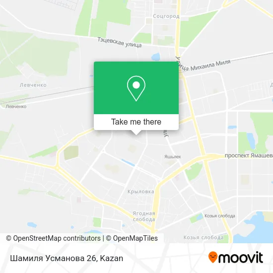 Шамиля Усманова 26 map