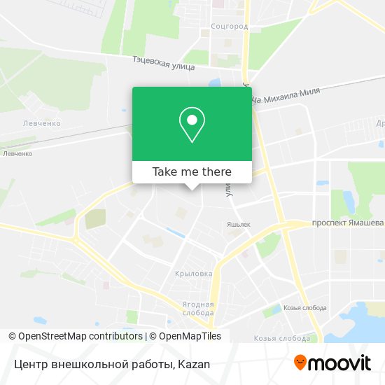 Центр внешкольной работы map