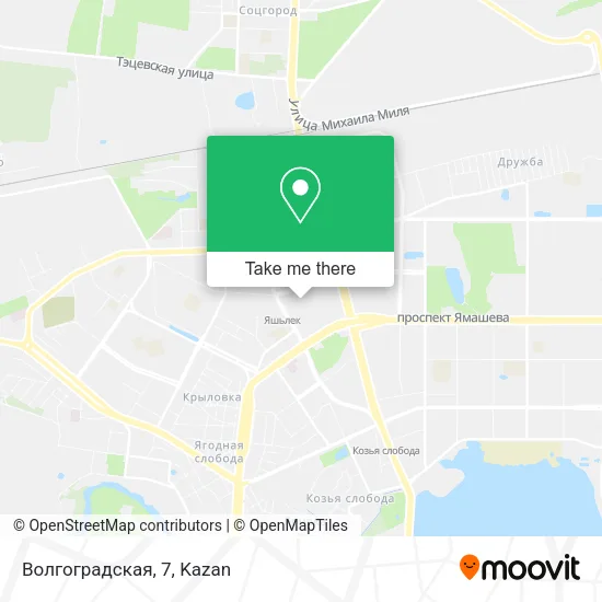 Волгоградская, 7 map