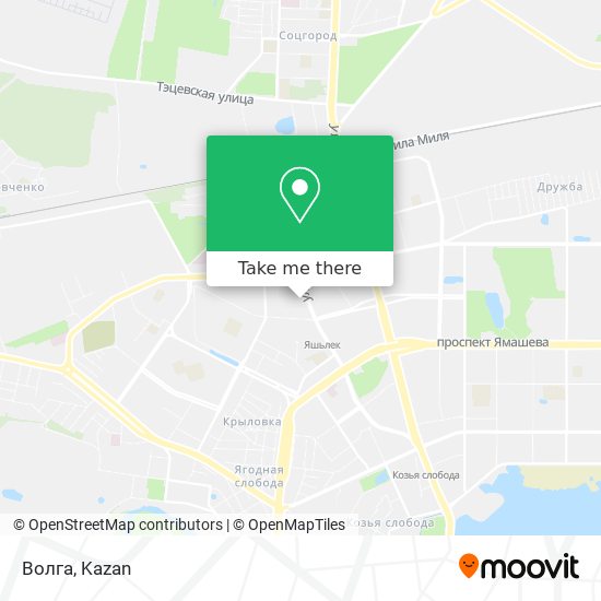 Волга map