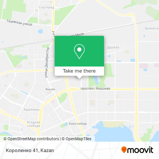 Короленко 41 map