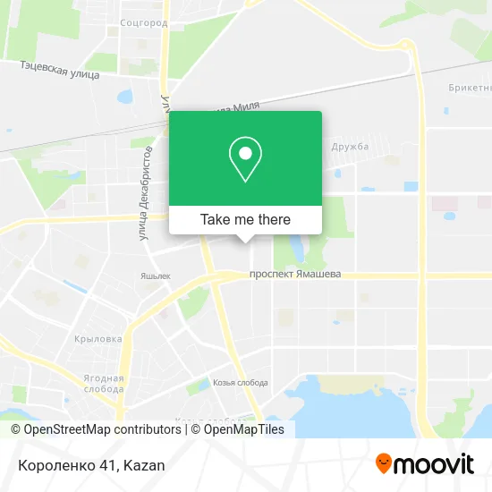 Короленко 41 map