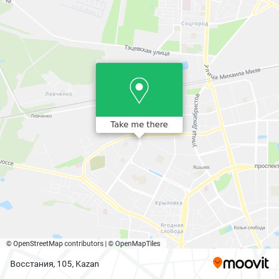 Восстания, 105 map