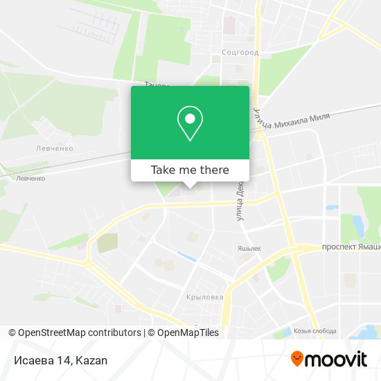 Исаева 14 map
