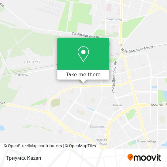 Триумф map