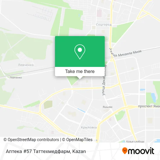 Аптека #57 Таттехмедфарм map