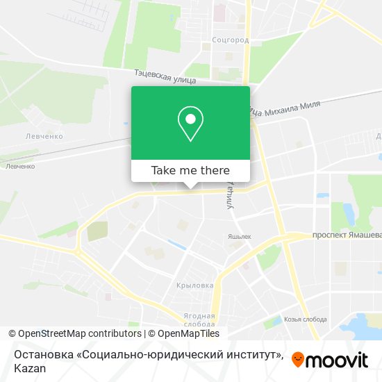Остановка «Социально-юридический институт» map