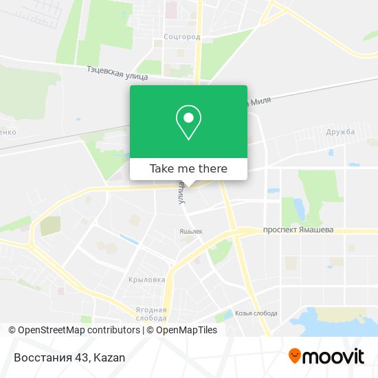 Восстания 43 map