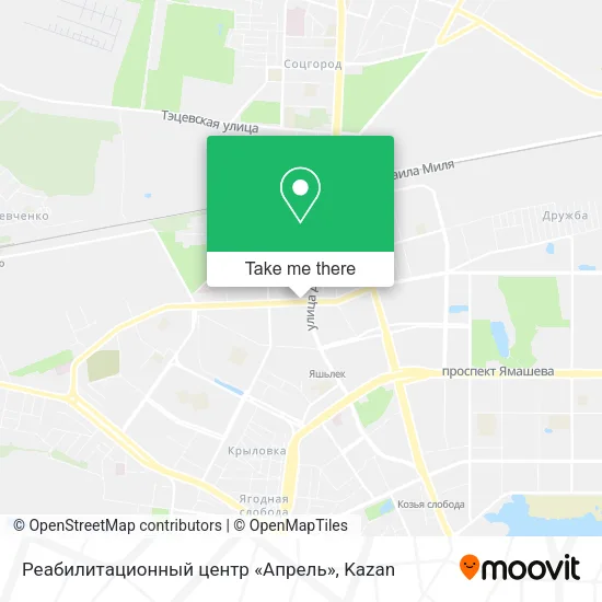Реабилитационный центр «Апрель» map