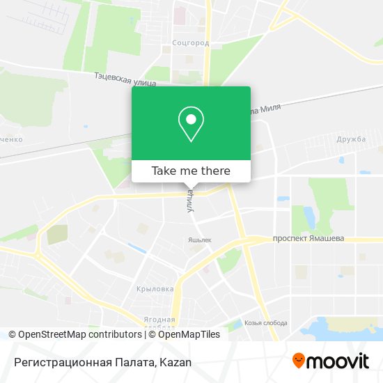 Регистрационная Палата map