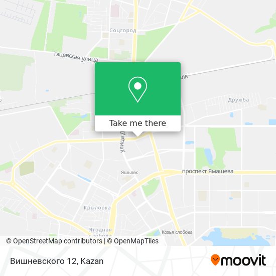 Вишневского 12 map
