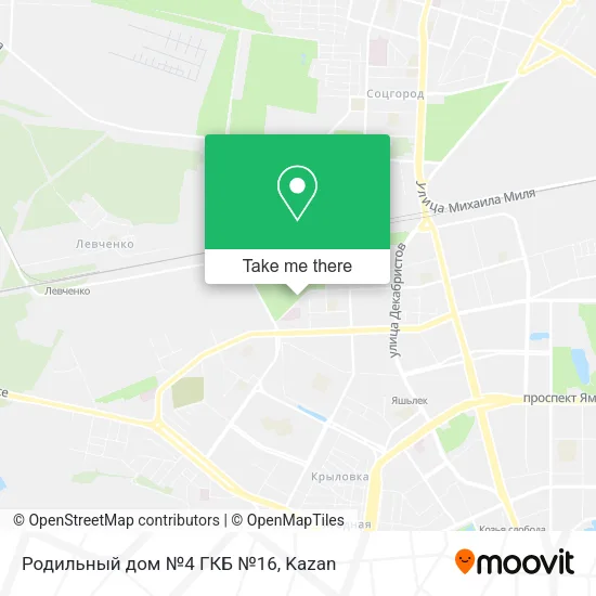 Родильный дом №4 ГКБ №16 map