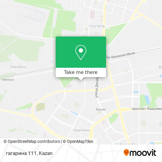 гагарина 111 map