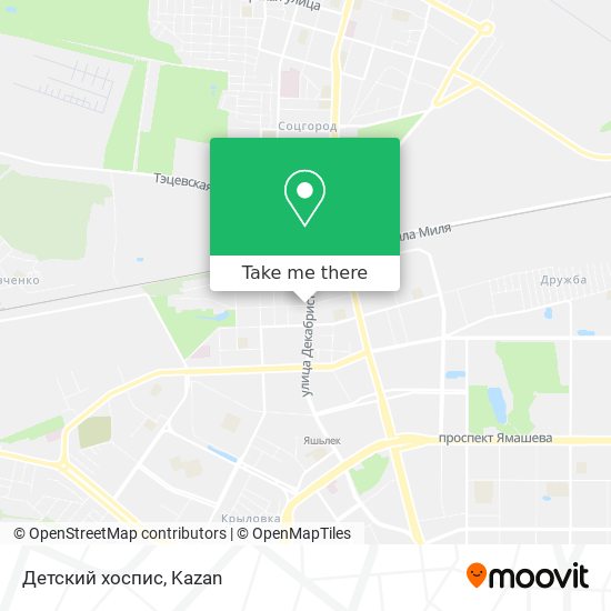 Детский хоспис map