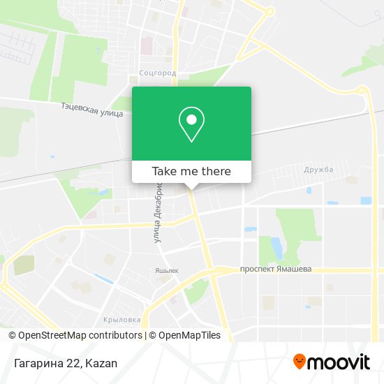 Гагарина 22 map