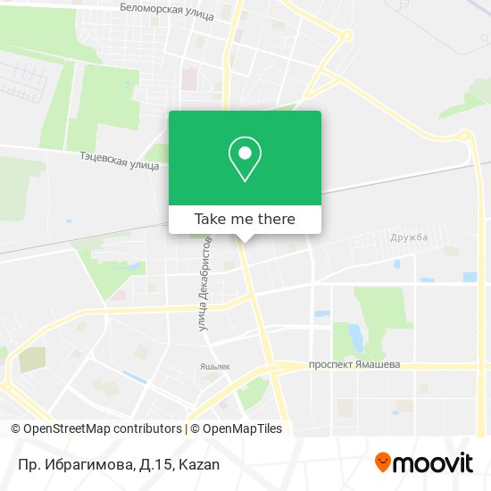 Пр. Ибрагимова, Д.15 map