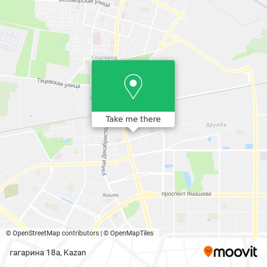 гагарина 18а map
