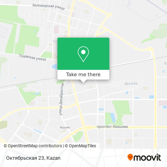 Октябрьская 23 map